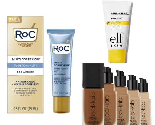 Beauty products I love to use! cover photo collage