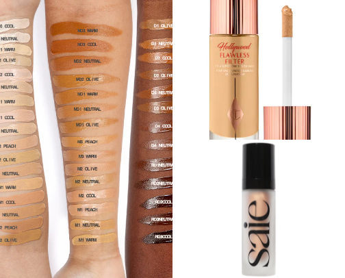Flawless Face Essentials: The Ultimate Base Routine ✨ cover photo collage