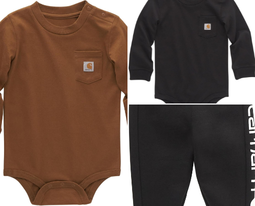 Carhartt Baby Apparel cover photo collage