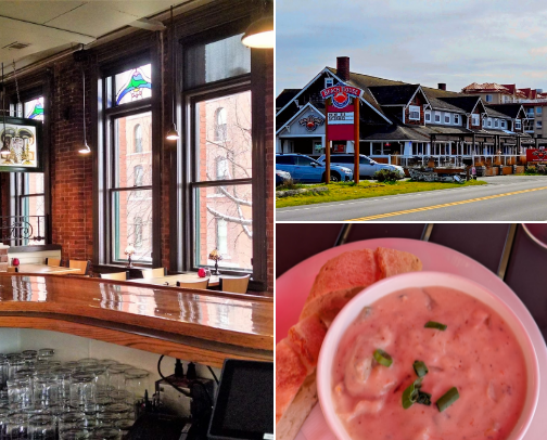 Everywhere I've eaten clam chowder in the Bellingham, WA area (so far) cover photo collage