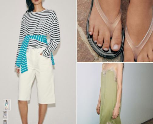 ZARA SALE summer ‘26 cover photo collage