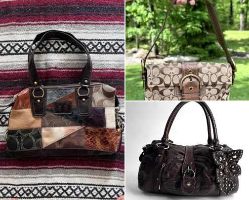 Vintage Luxury Bags cover photo collage