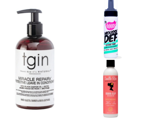 CURLY PRODUCTS cover photo collage