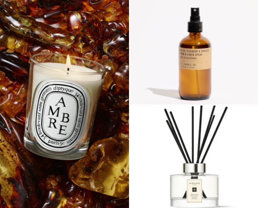 🕯Products that make your house smell expensive. cover photo collage
