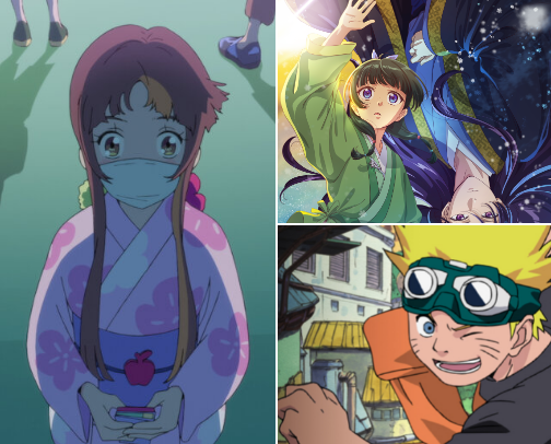 Anime recommendations cover photo collage