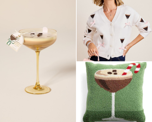 a very espresso martini christmas🤎 cover photo collage
