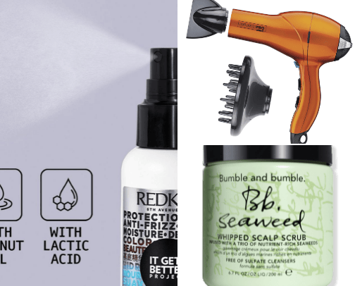 Hair Care cover photo collage