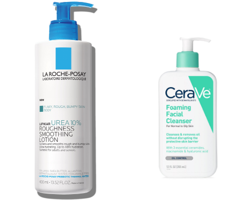 Skincare & Haircare cover photo collage