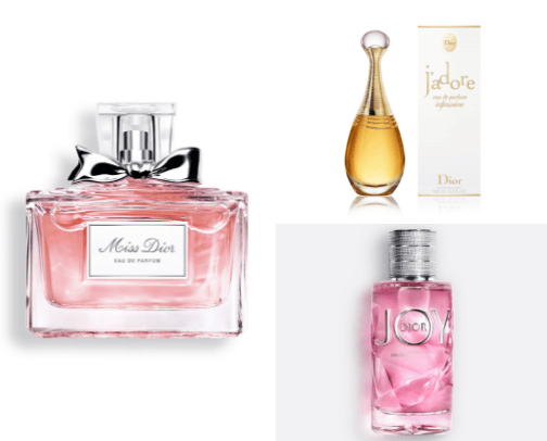 perfumes cover photo collage
