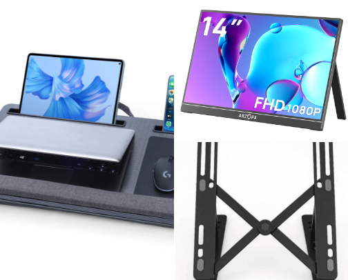 Work from home essentials cover photo collage