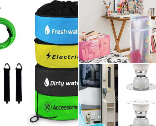 All your camping needs cover photo collage