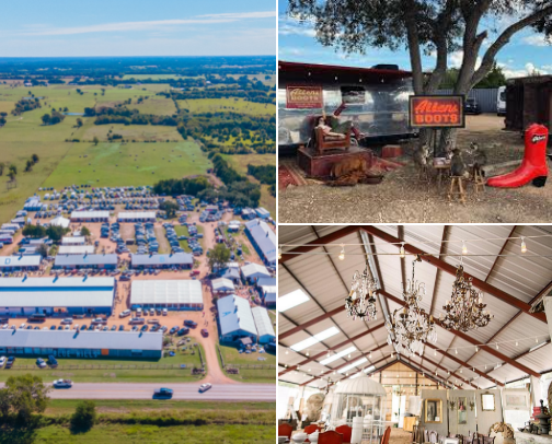 Round Top, TX cover photo collage