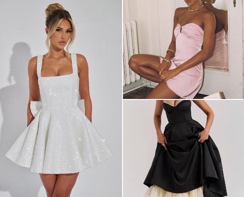 Where to buy formal dresses!! cover photo collage