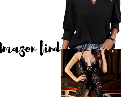 Finding fashionable items in Amazon cover photo collage