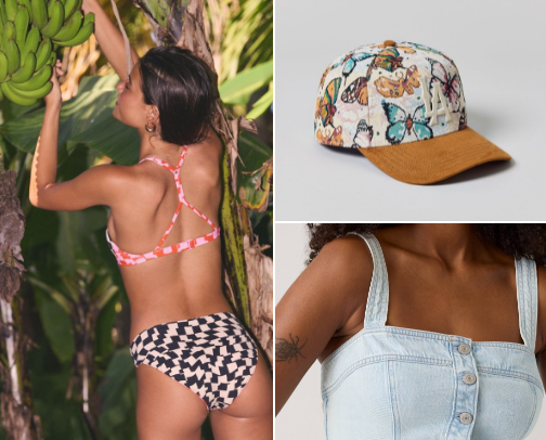Tropical Style,Puerto Rican Girl Edition cover photo collage