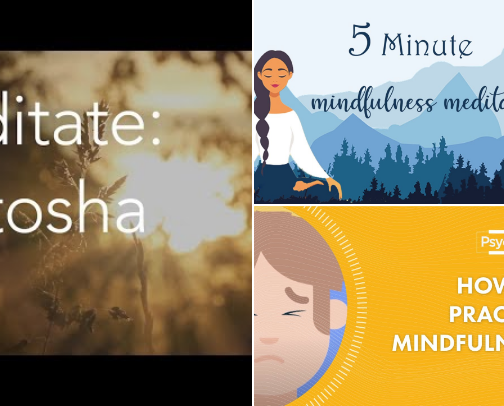12 Mindfulness Videos That Help Me Stay Calm, Focused, and Present cover photo collage