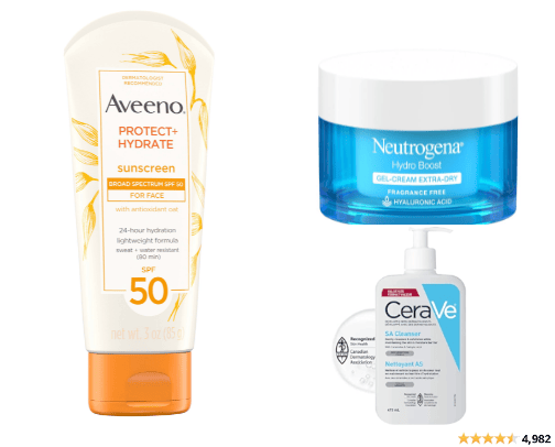 Skincare/ Body Care cover photo collage