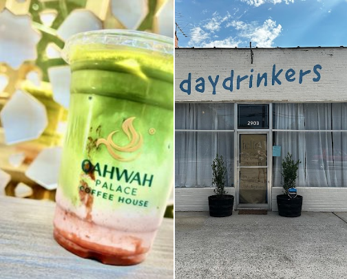 Nest Coffee shops in Greenville, SC cover photo collage