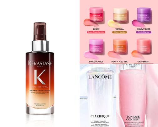 My favorite beauty recs cover photo collage