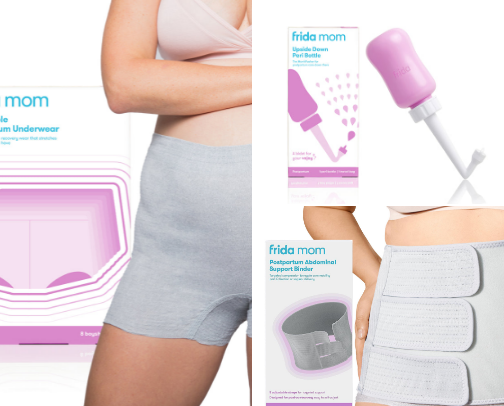 C section postpartum must haves cover photo collage