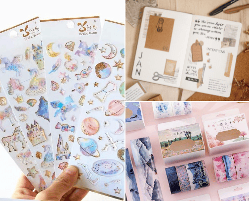Journaling 📖 cover photo collage