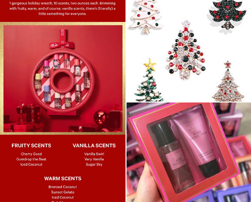 White elephant and more christmas gifts! cover photo collage