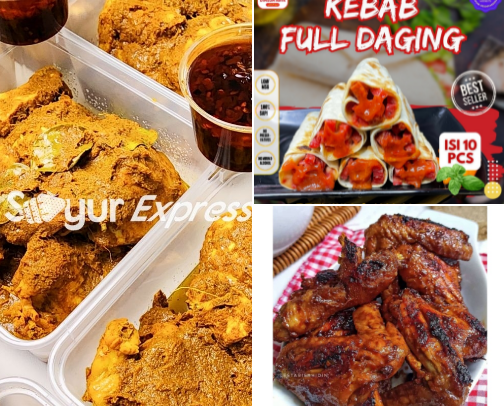 Makanan favorit saya cover photo collage