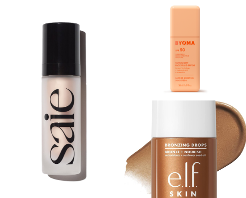 Glowy SKIN FOR THE SUMMER cover photo collage