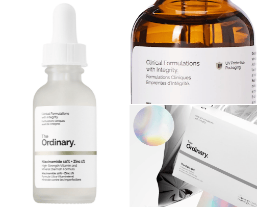 Skin care cover photo collage