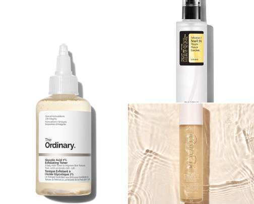 all my skincare recommendations cover photo collage