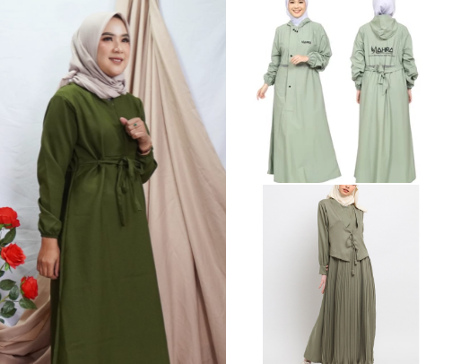 1.&nbsp;Gamis Cantik, Gaya Anggun, Harga Bersahabat! cover photo collage