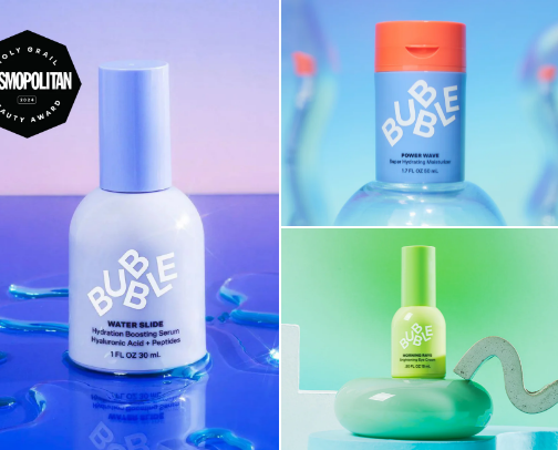 From a skincare ADDICTED: Bubble for daily SKINCARE cover photo collage