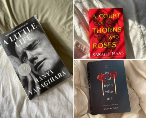 Book recommendations - Page-Turner Picks! cover photo collage