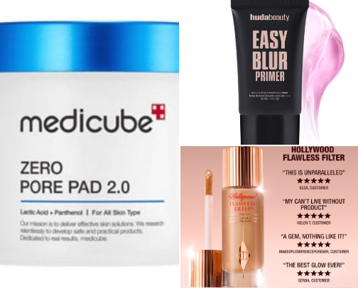 Blurring beauty filter routine! cover photo collage