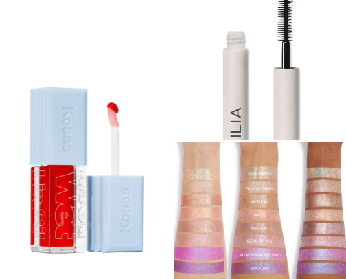 My current beauty lineup cover photo collage