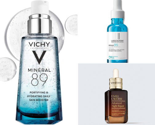 My Everyday Serums ✨ cover photo collage