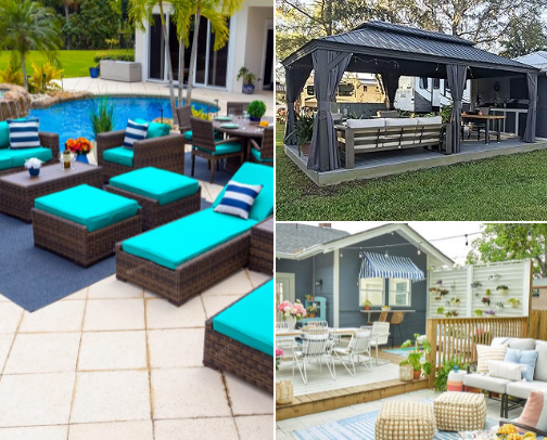 Patio & Porch Essentials cover photo collage