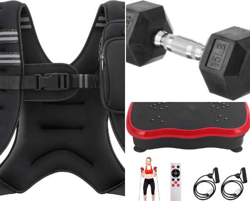 Ultimate Workout Gear: Home & Gym Essentials cover photo collage