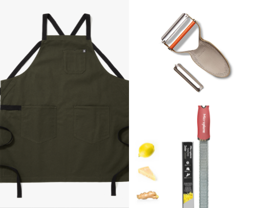 Chef necessities cover photo collage