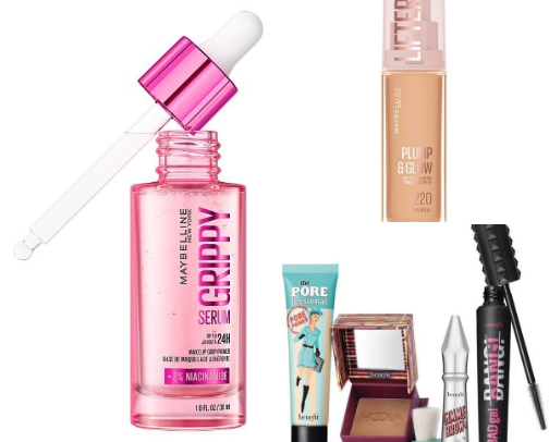 Glowy Make Up Products cover photo collage