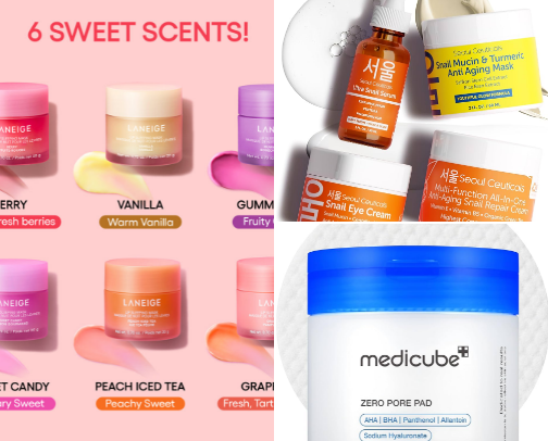 My favorite beauty recs cover photo collage