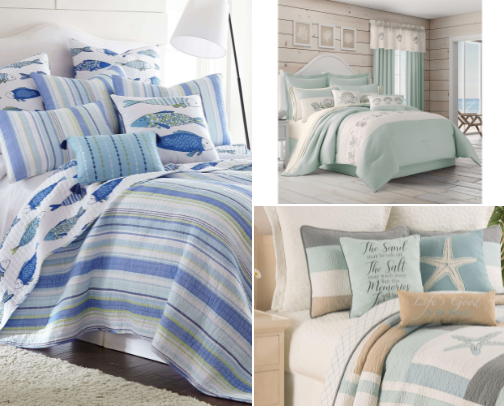 "Bring the Beach Home: Coastal Decor That Feels Like Vacation" cover photo collage