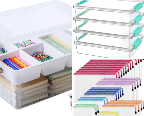 Organizing Craft Space cover photo collage