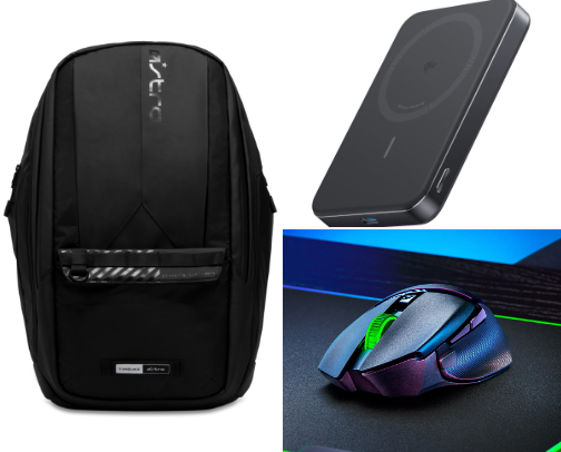 Everyday tech items cover photo collage