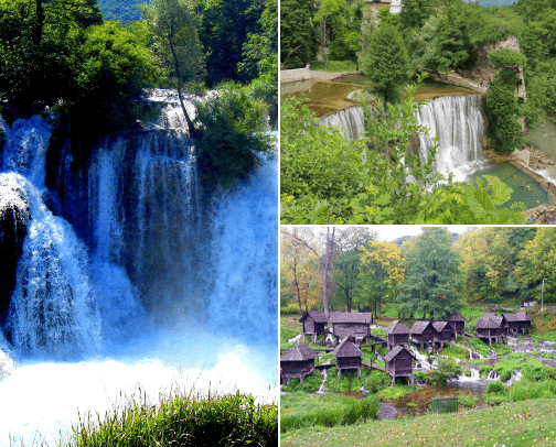 Amazing places in Bosnia und Hercegovina cover photo collage