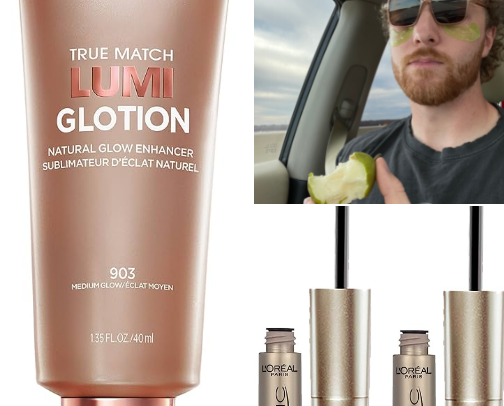 glowy skin favs cover photo collage