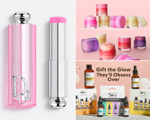 Beauty & Skincare for Women with Sensitive & Dry Skin cover photo collage