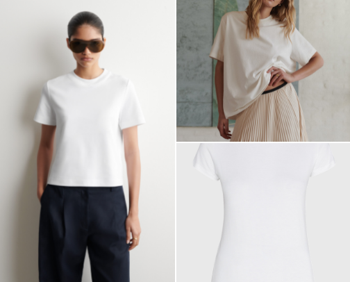 White Tee Connoisseur cover photo collage