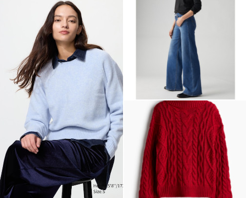 fav winter clothing items cover photo collage