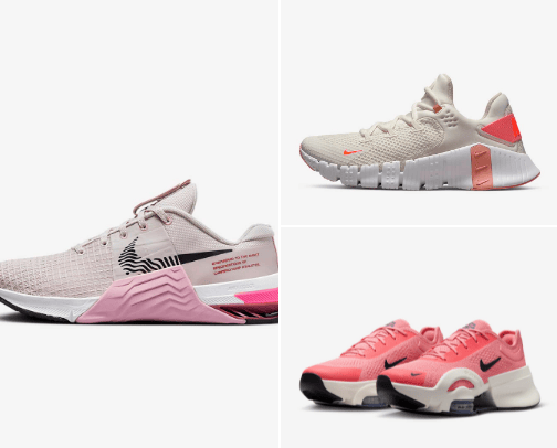 Training shoes for her👟 cover photo collage